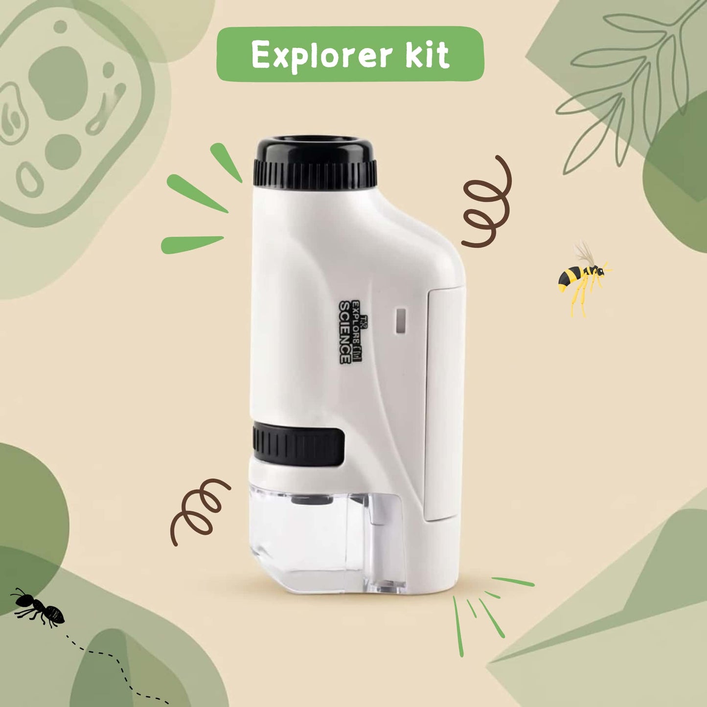 The Kidyscope｜Mini Pocket Microscope