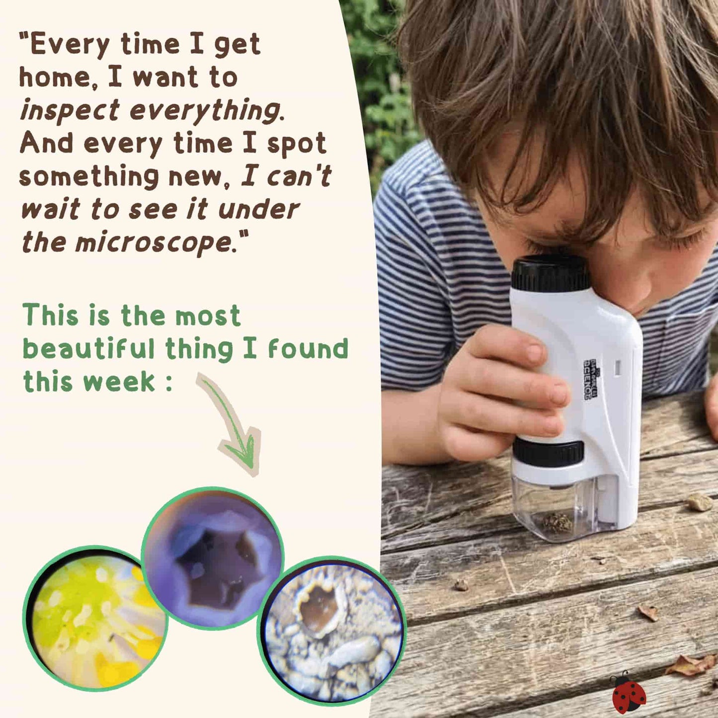 The Kidyscope｜Mini Pocket Microscope